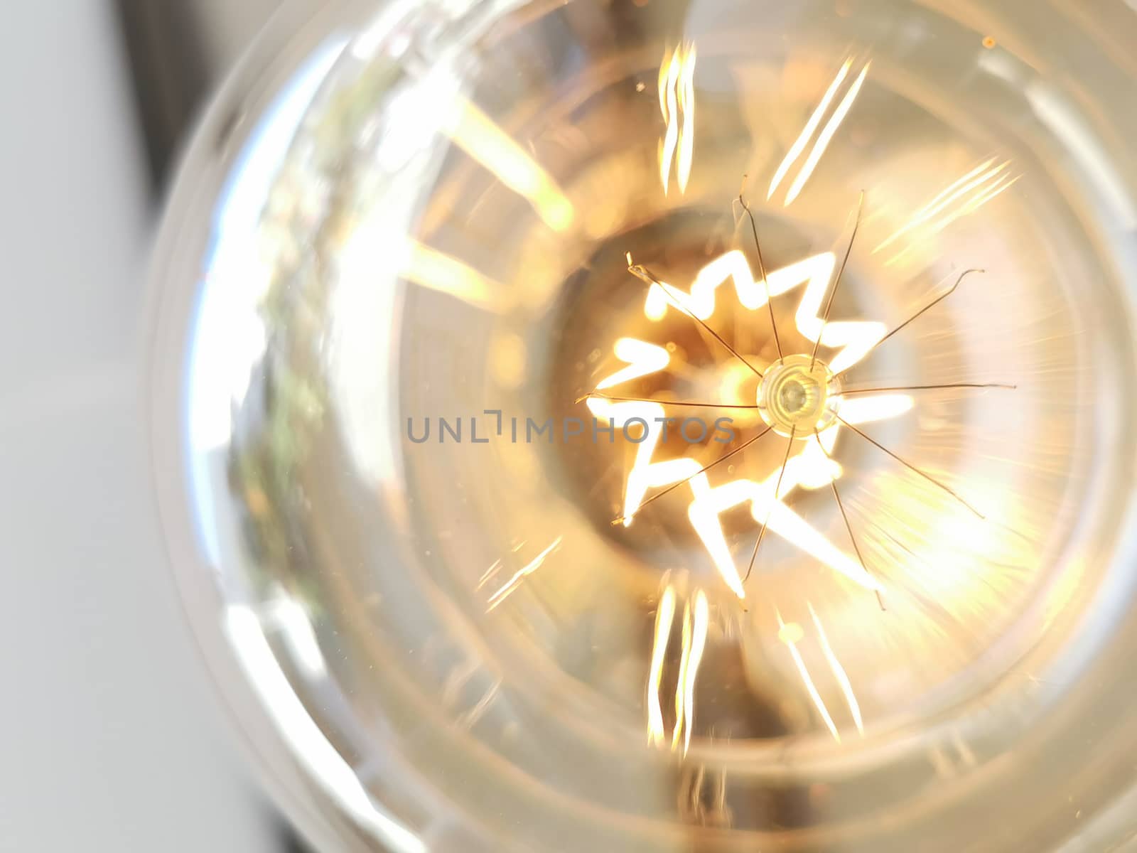 Amazing spiral electric current inside a retro crystal clear lig by sonandonures