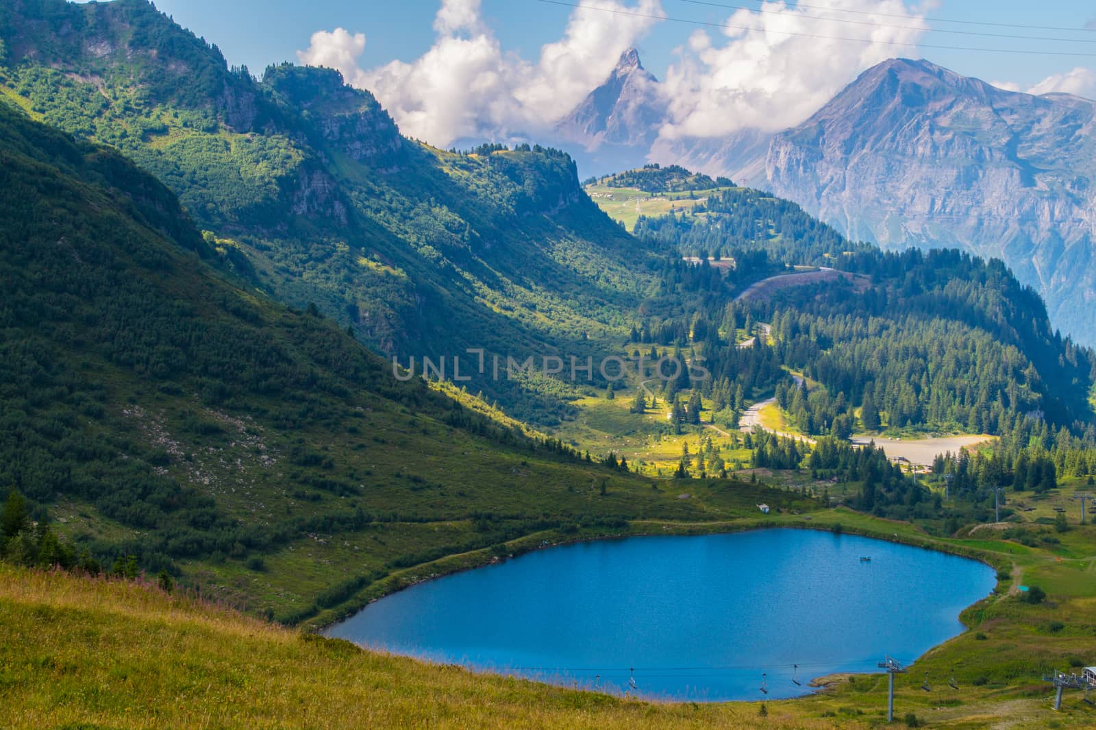 lake of vernant,swiss