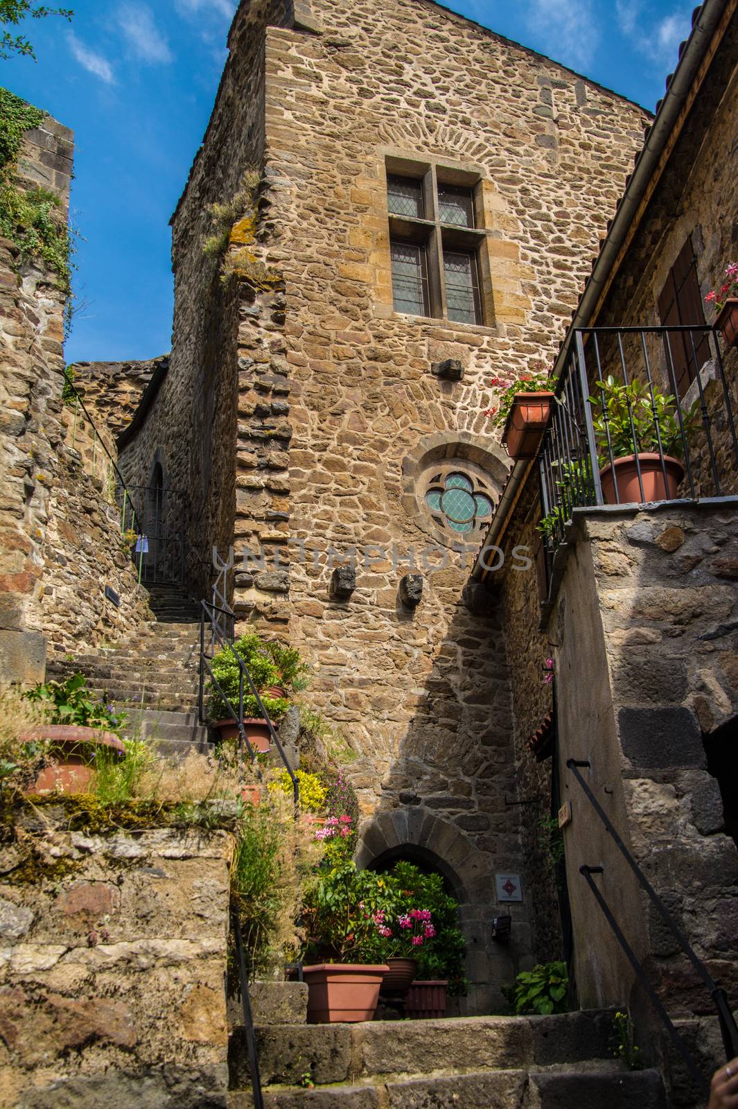 saint floret in puy de  dome in france