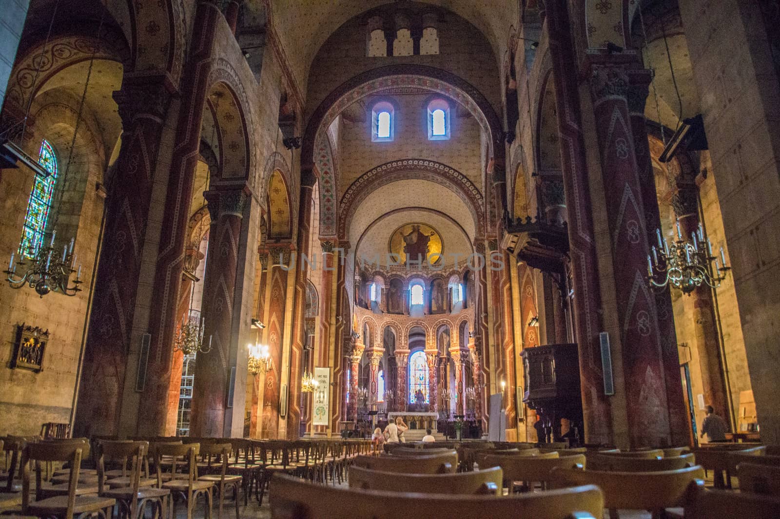 issoire in puy de dome in france