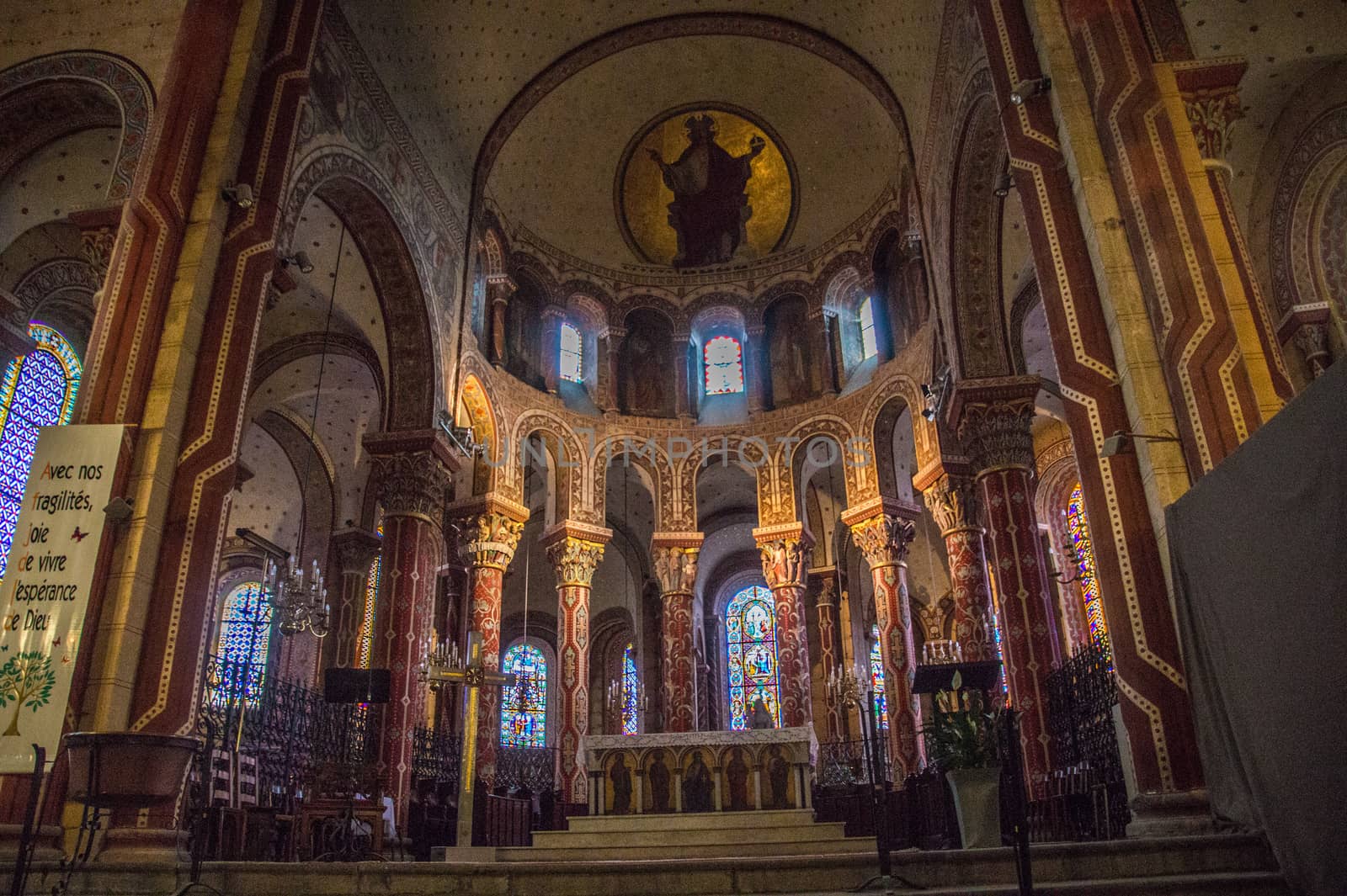 issoire in puy de dome in france