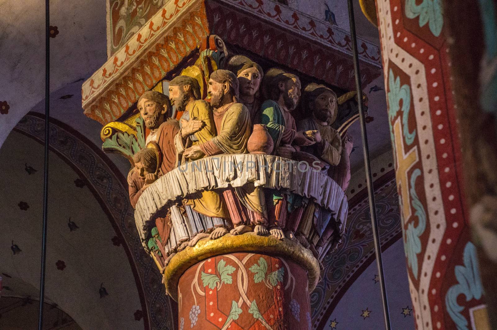 issoire in puy de dome in france