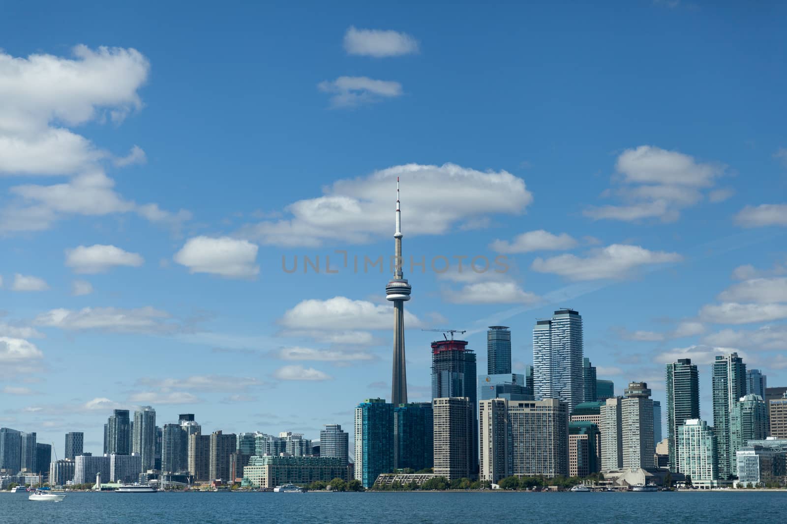 Toronto, Canada - 9 September 2017: Toronto skyline