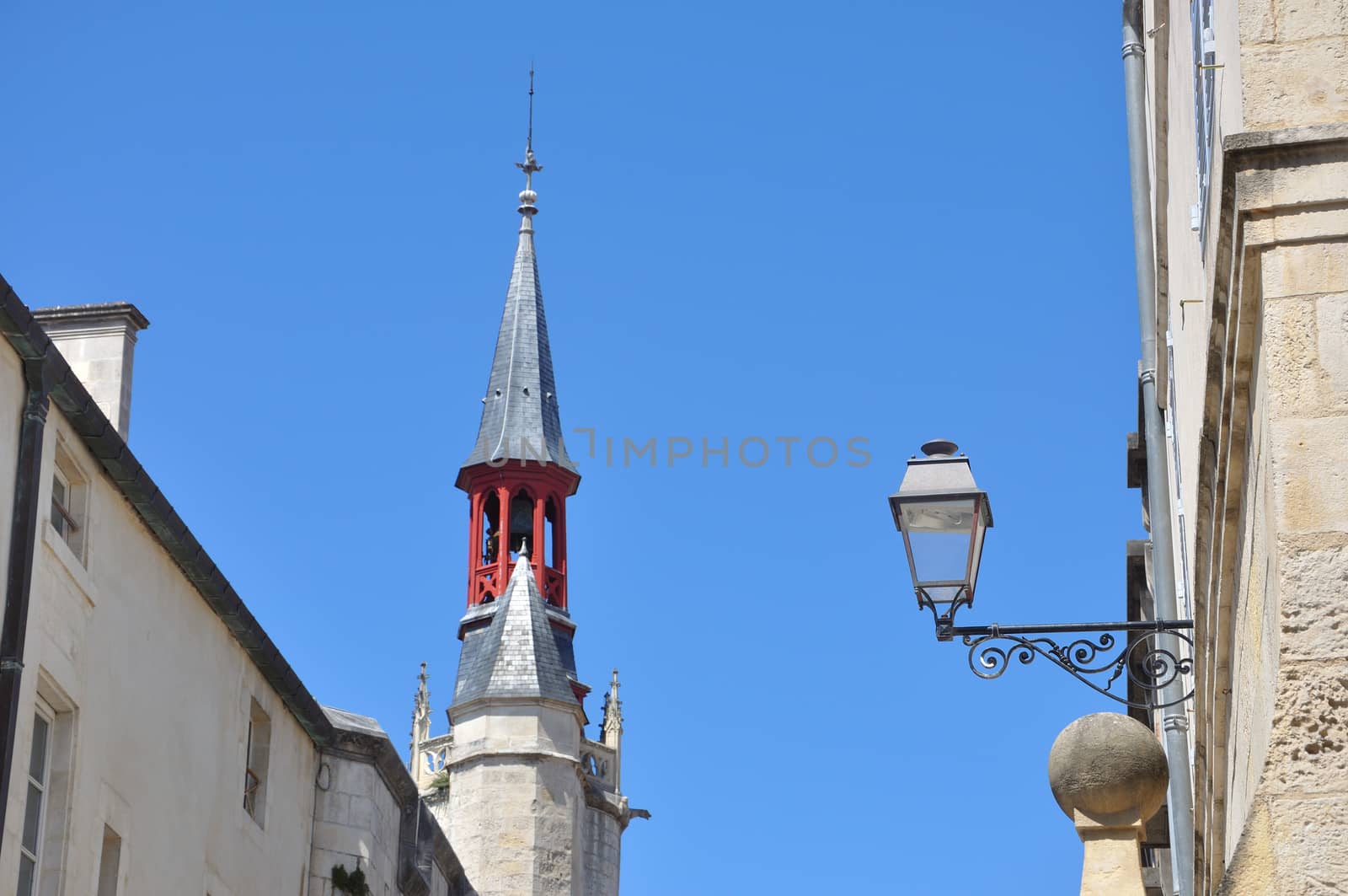 tourist site of La Rochelle, France. port and its surroundings
