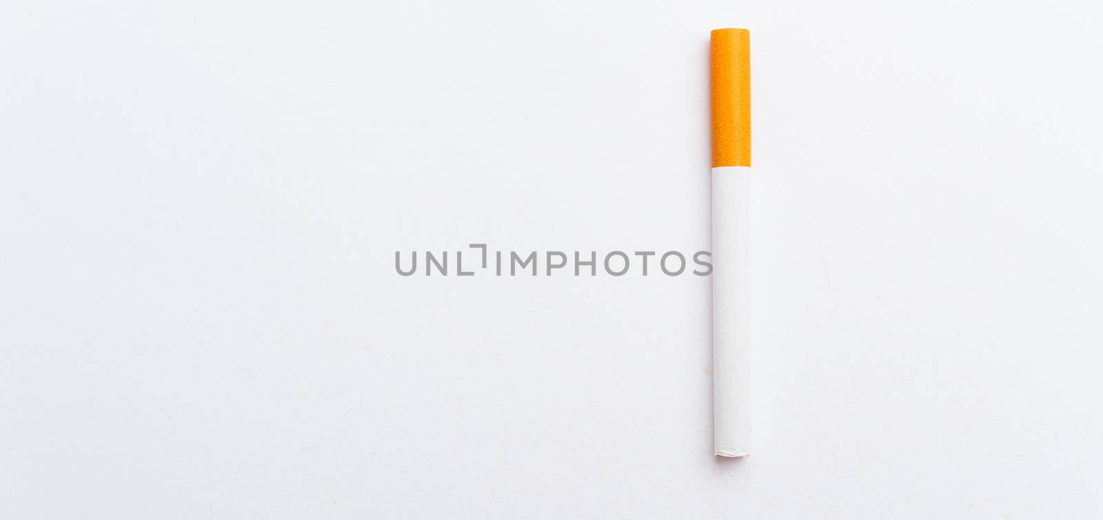 31 May of World No Tobacco Day, no smoking sign close up full pile cigarette or tobacco on white background with copy space, and Warning lung health concept