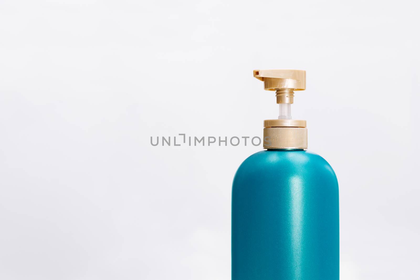 hair shampoo conditioner bottle on white background. Beauty And Body Care Concept