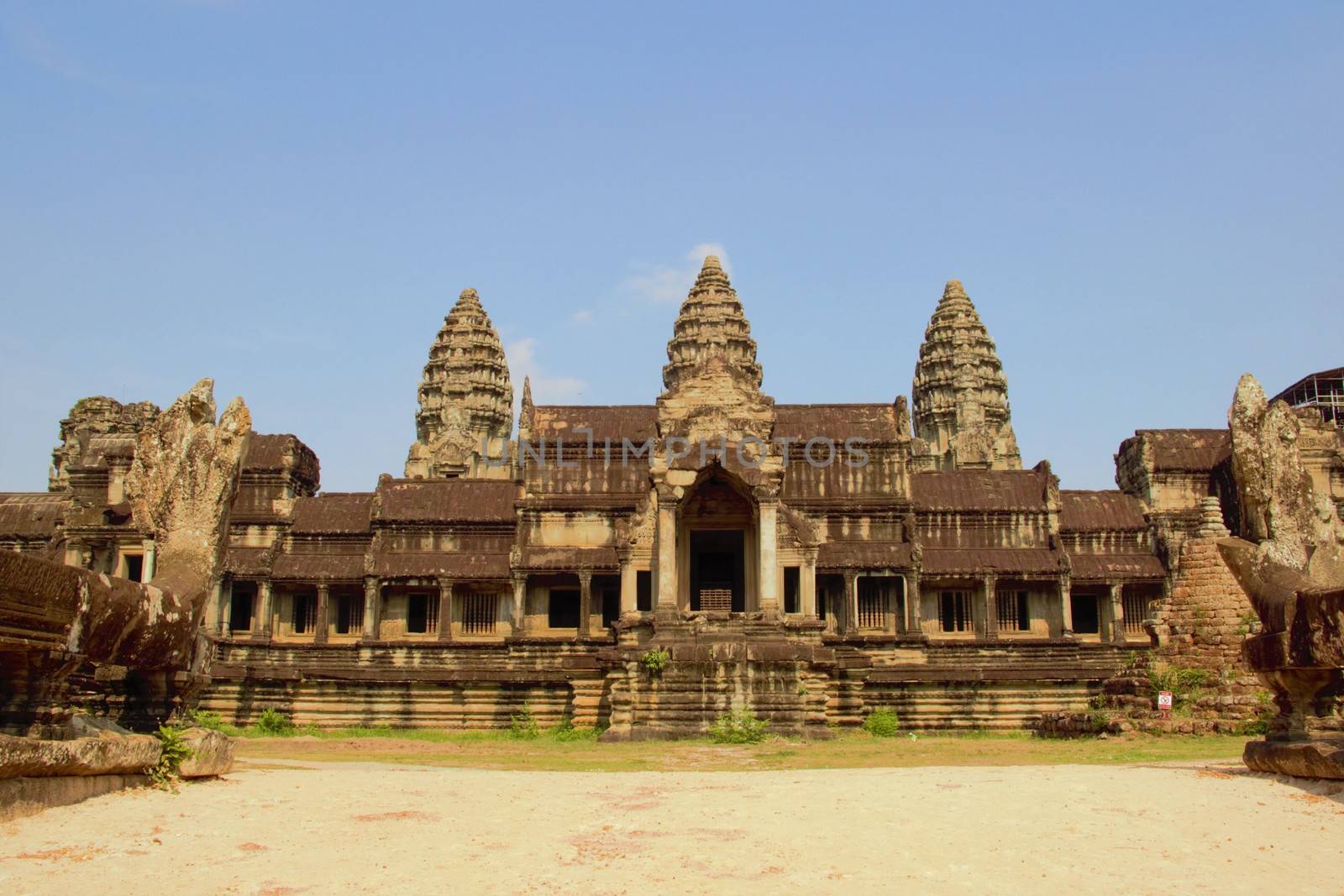 east entrance angkor wat cambodia