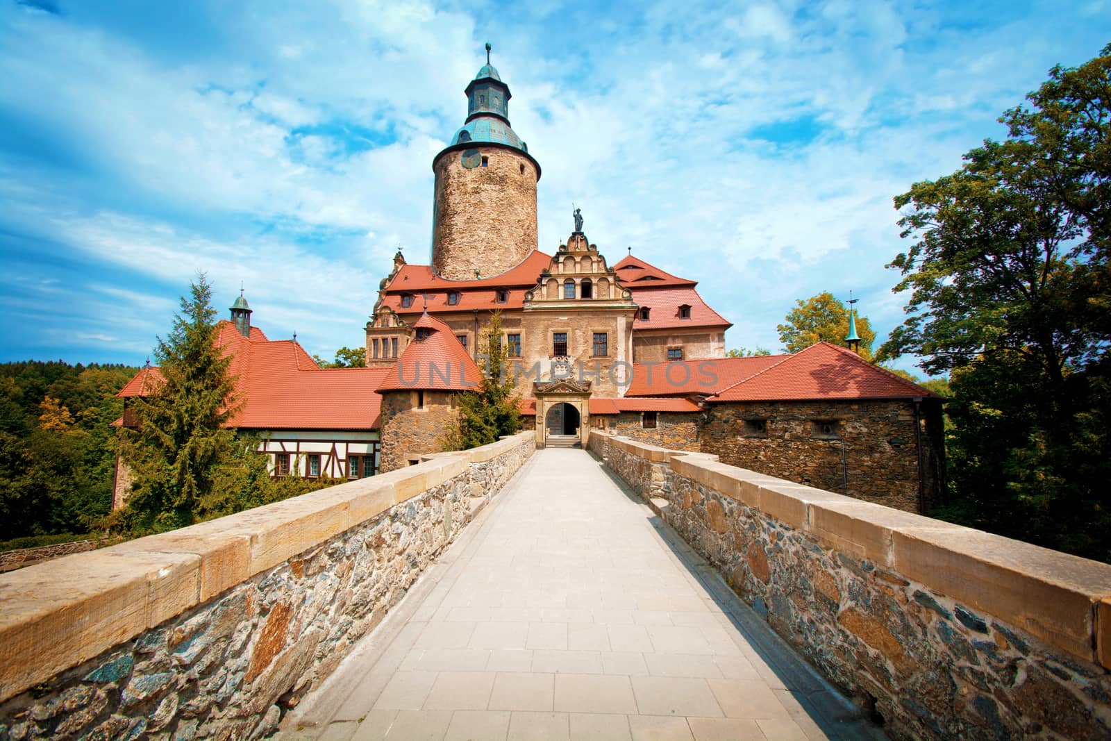 Czocha Castle in Poland. by satariel