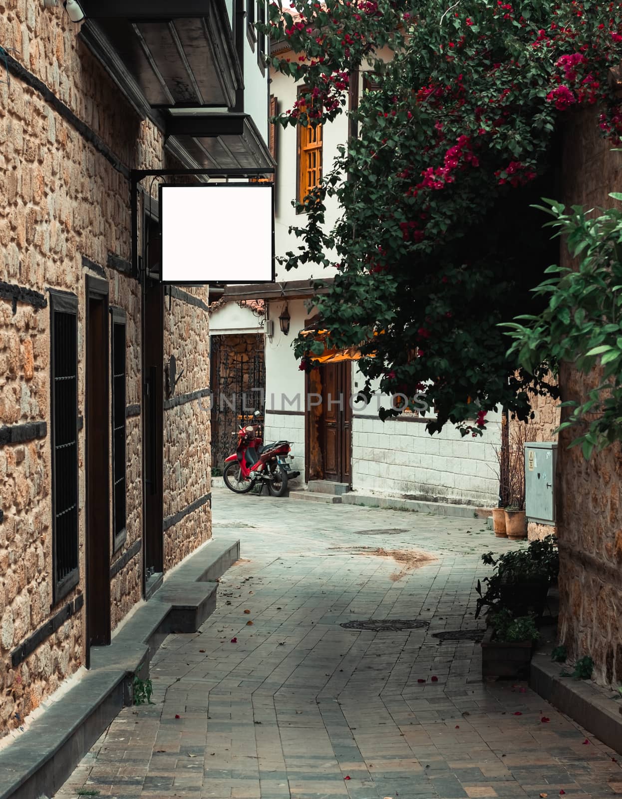 Old town in city centrum is a must see place for tourists during their visit to Antalya.