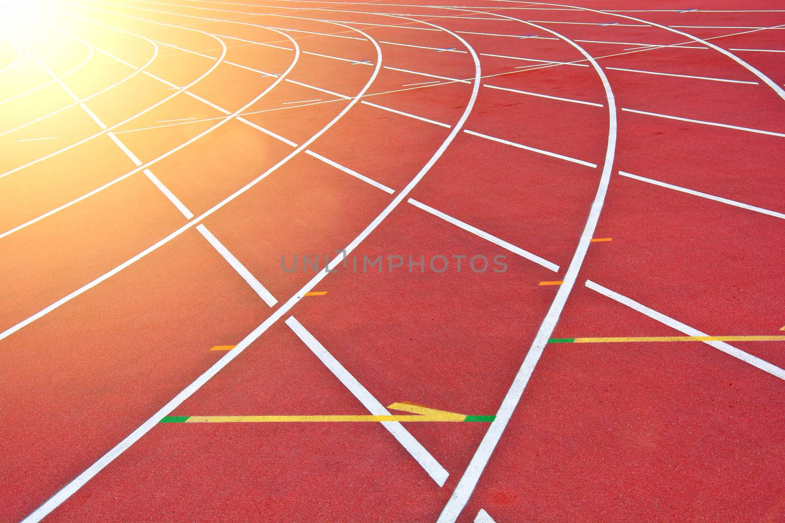 Athletics track pattern background. Sport conceptual image.