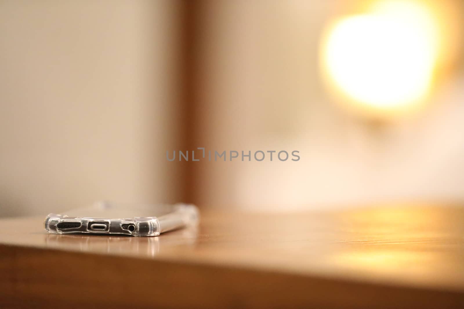 Cell phone on a Table
