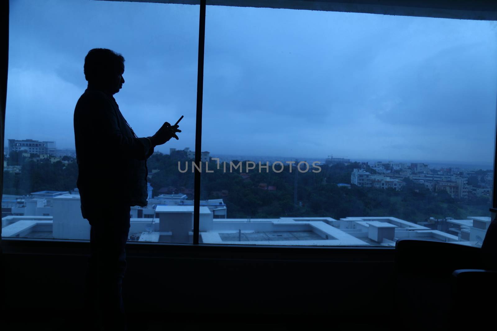silhouettes at Window