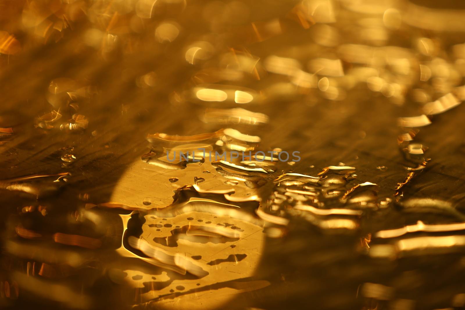 water drops on the glass