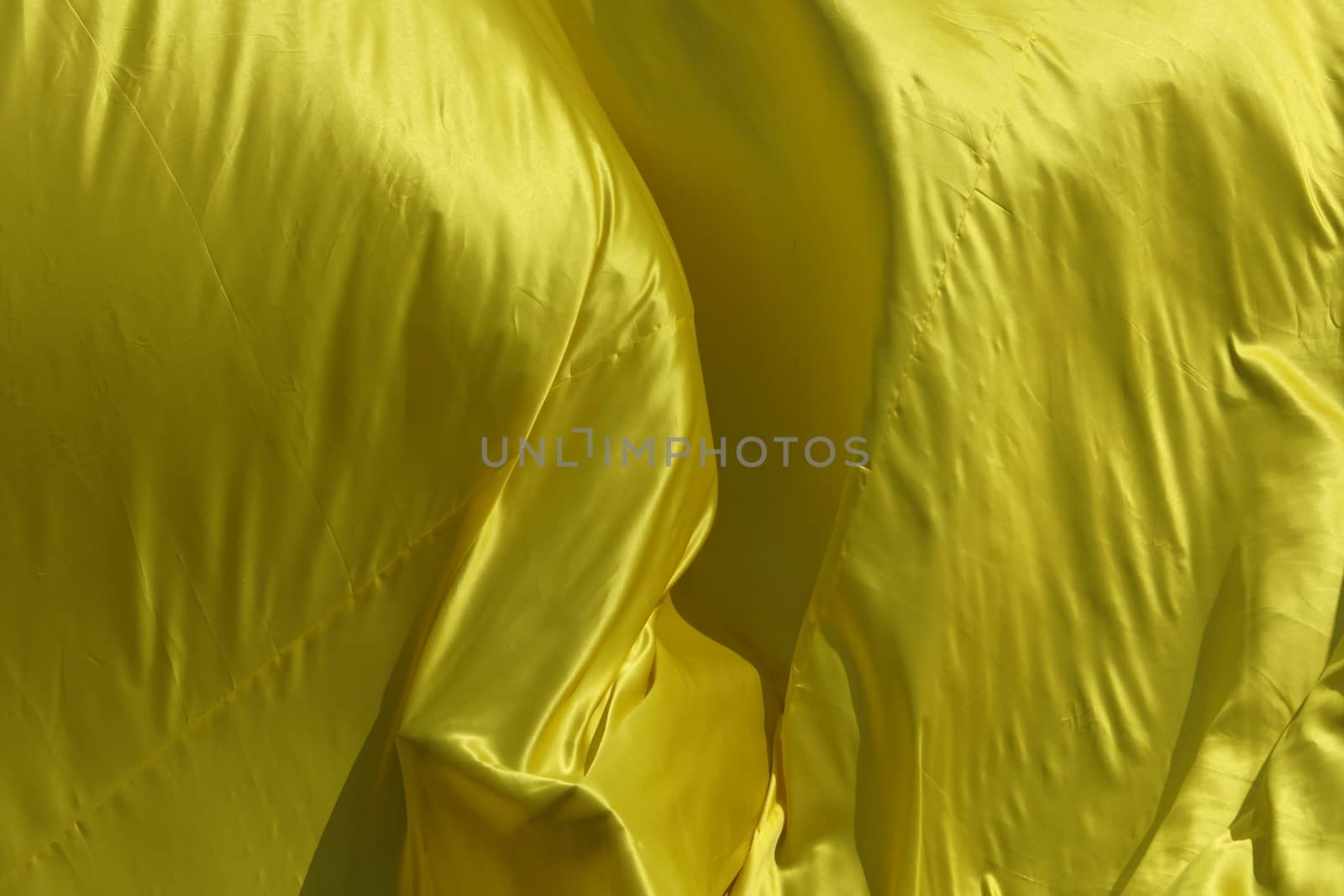 Abstract Yellow color cloth Texture
