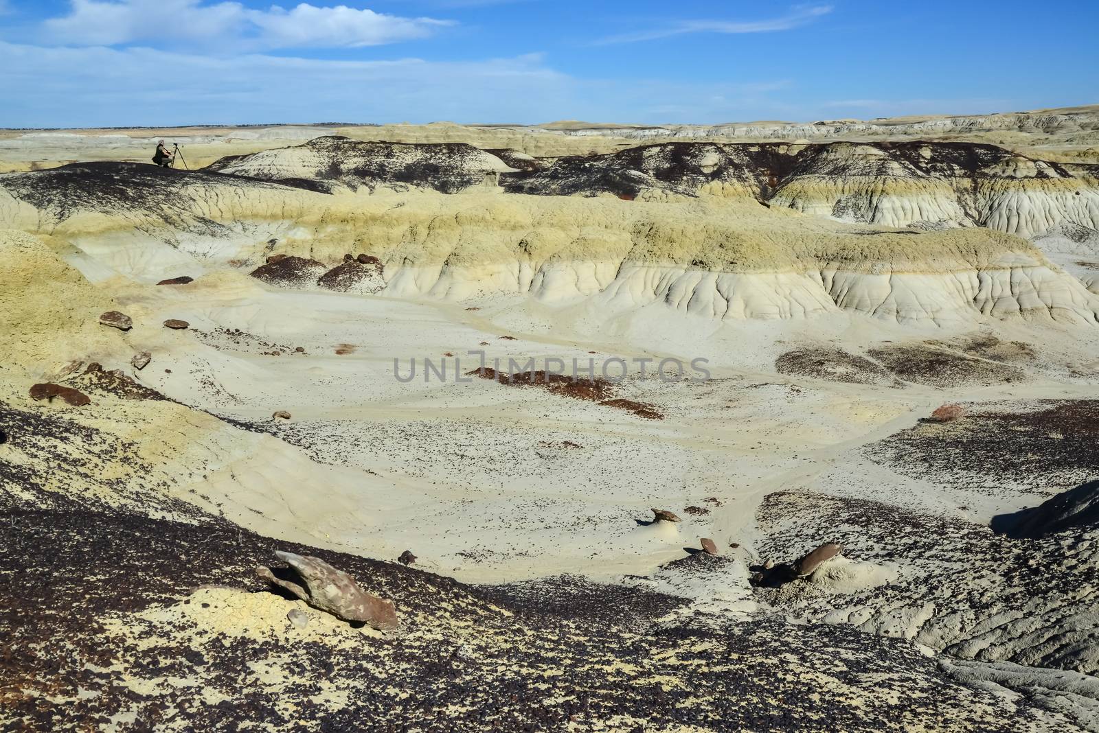 Weird sandstone formations created by erosion at Ah-Shi-Sle-Pah Wilderness Study Area in San Juan County near the city of Farmington, New Mexico. 