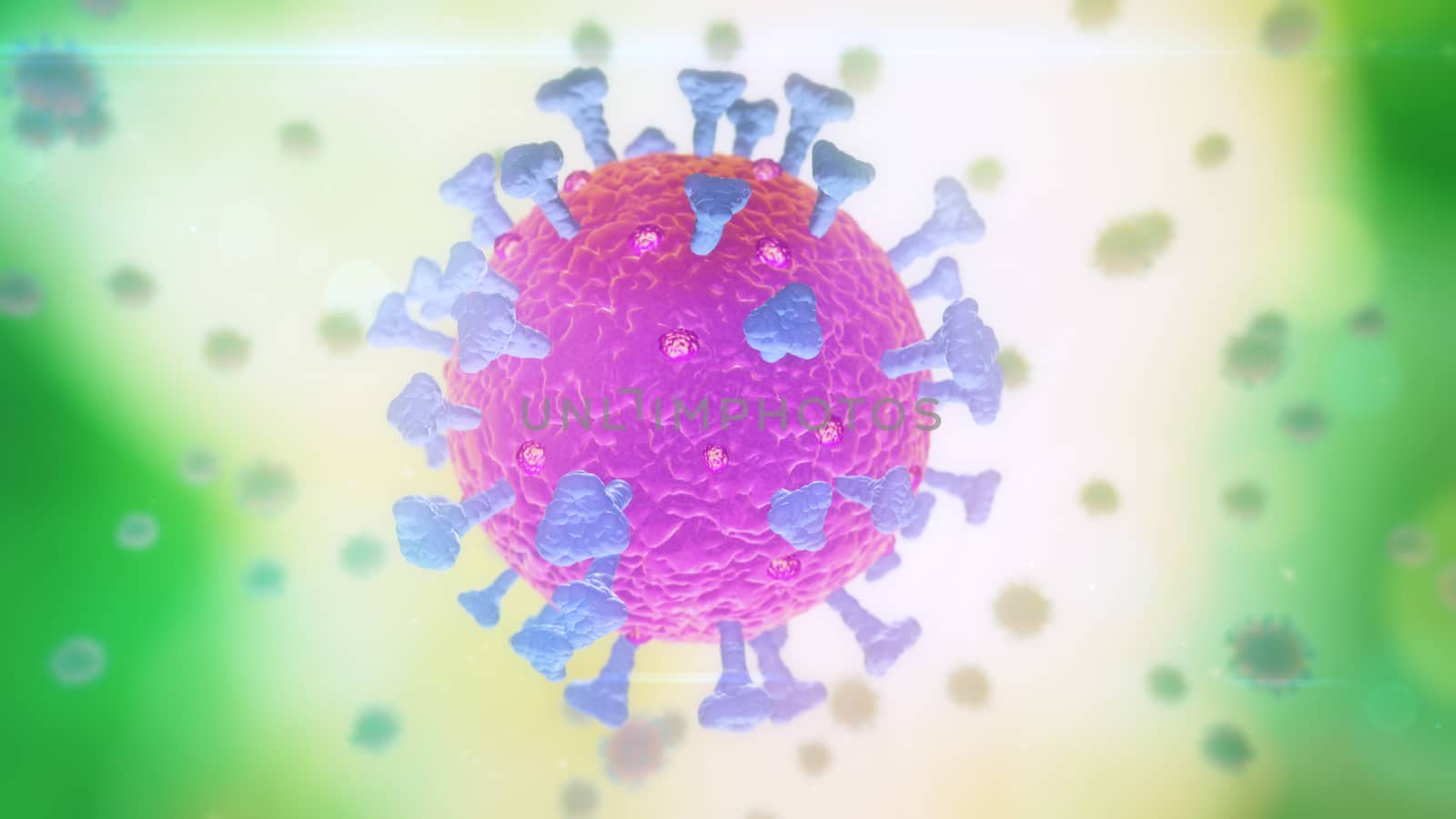 Viruses Distribution On Air by urzine