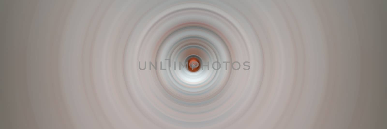 Abstract round background. Circles from the center point. Image of diverging circles. Rotation that creates circles.