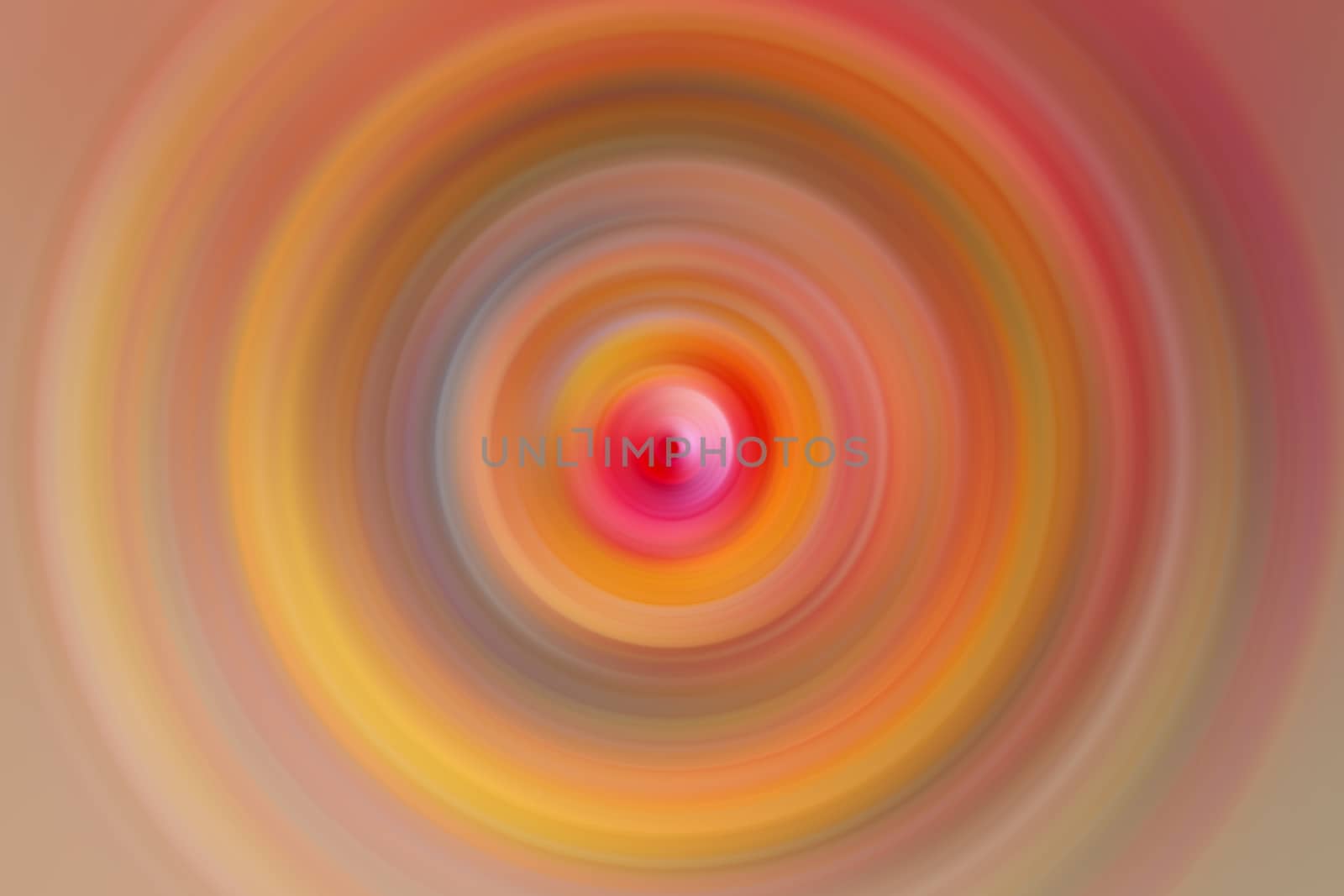 Abstract round background. Circles from the center point. Image of diverging circles. Rotation that creates circles.