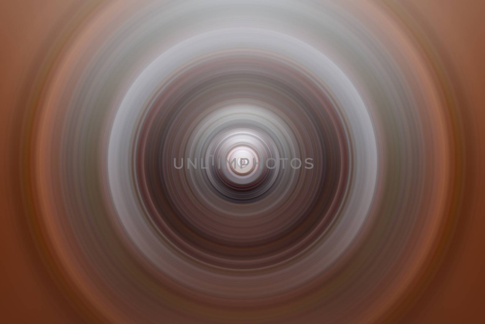 Abstract round background. Circles from the center point. Image of diverging circles. Rotation that creates circles.