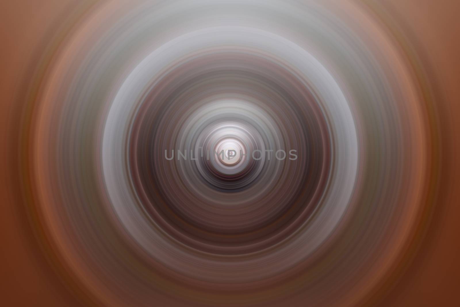 Abstract round background. Circles from the center point. Image of diverging circles. Rotation that creates circles.