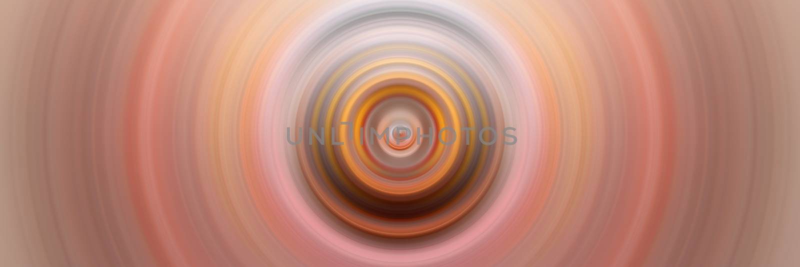 Abstract round background. Circles from the center point. Image of diverging circles. Rotation that creates circles.