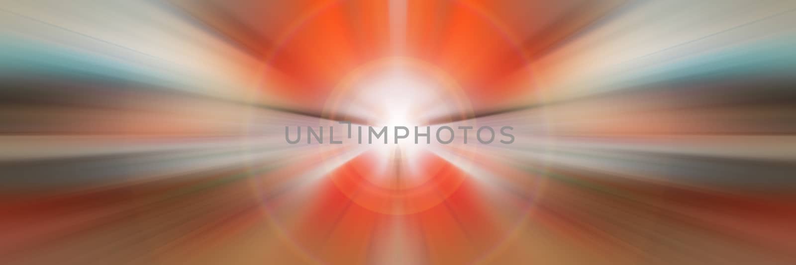 Dynamic lines of light. Light from central point. Bright flash of light. Dynamic movement in space.