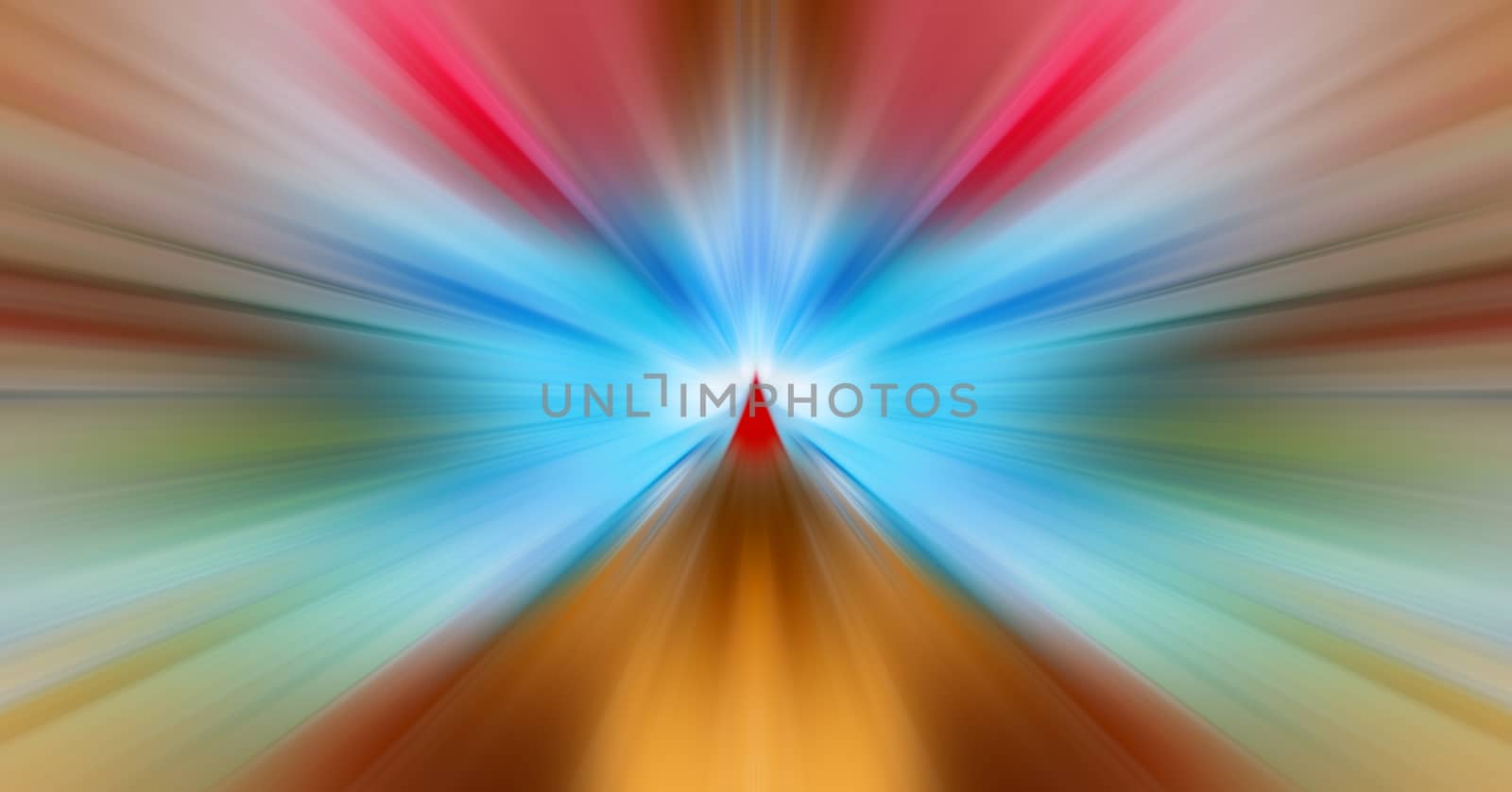 Dynamic lines of light. Light from central point. Bright flash of light. Dynamic movement in space.