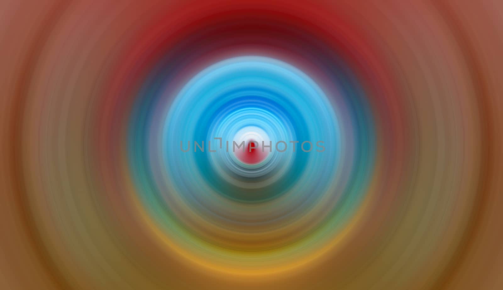 Abstract round background. Circles from the center point. Image of diverging circles. Rotation that creates circles.