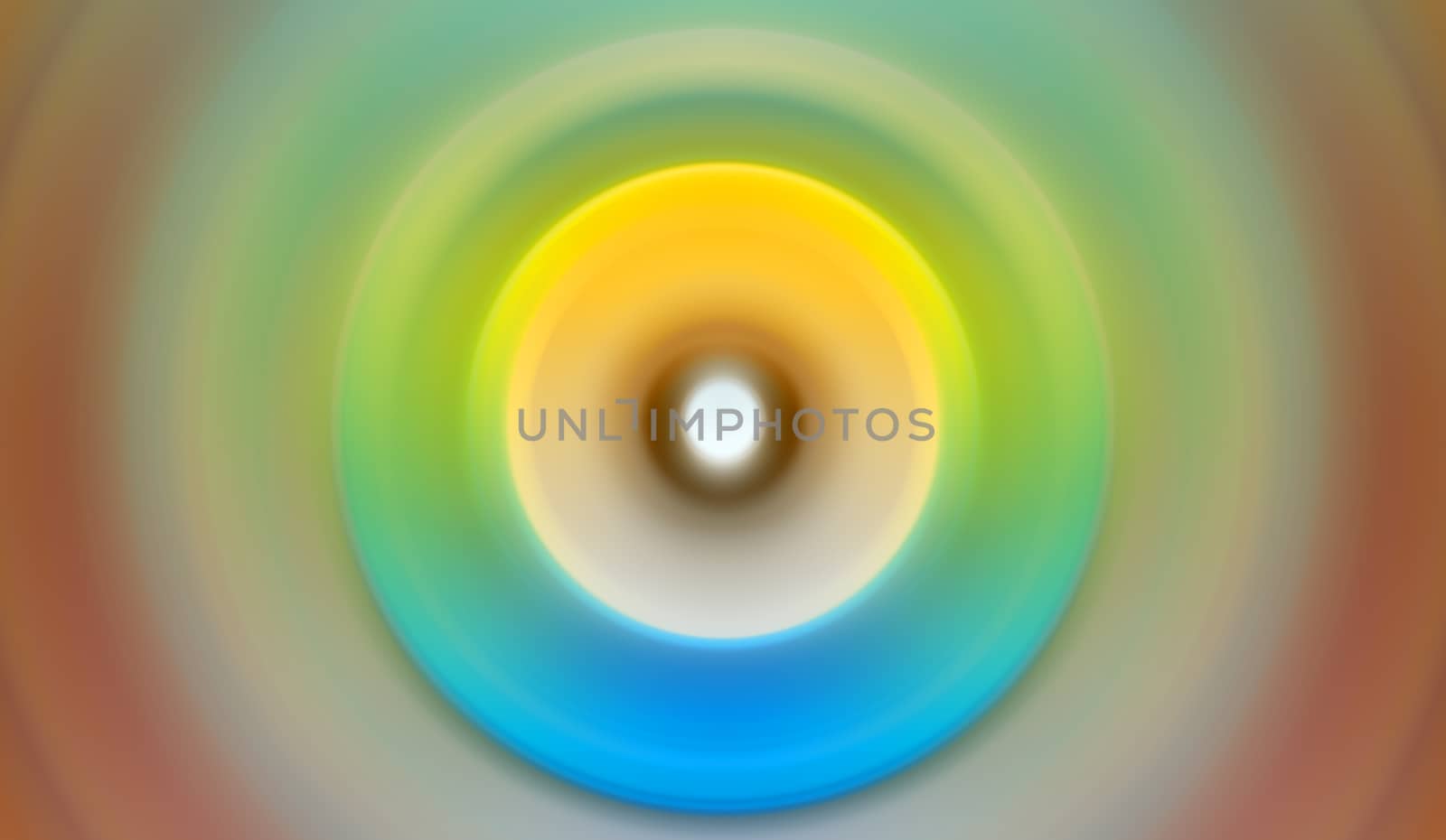 Abstract round background. Circles from the center point. Image of diverging circles. Rotation that creates circles.