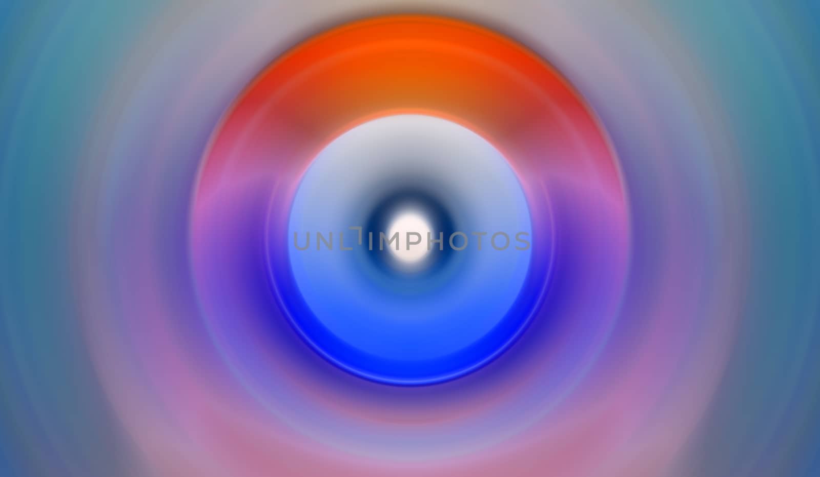 Abstract round background. Circles from the center point. Image of diverging circles. Rotation that creates circles.