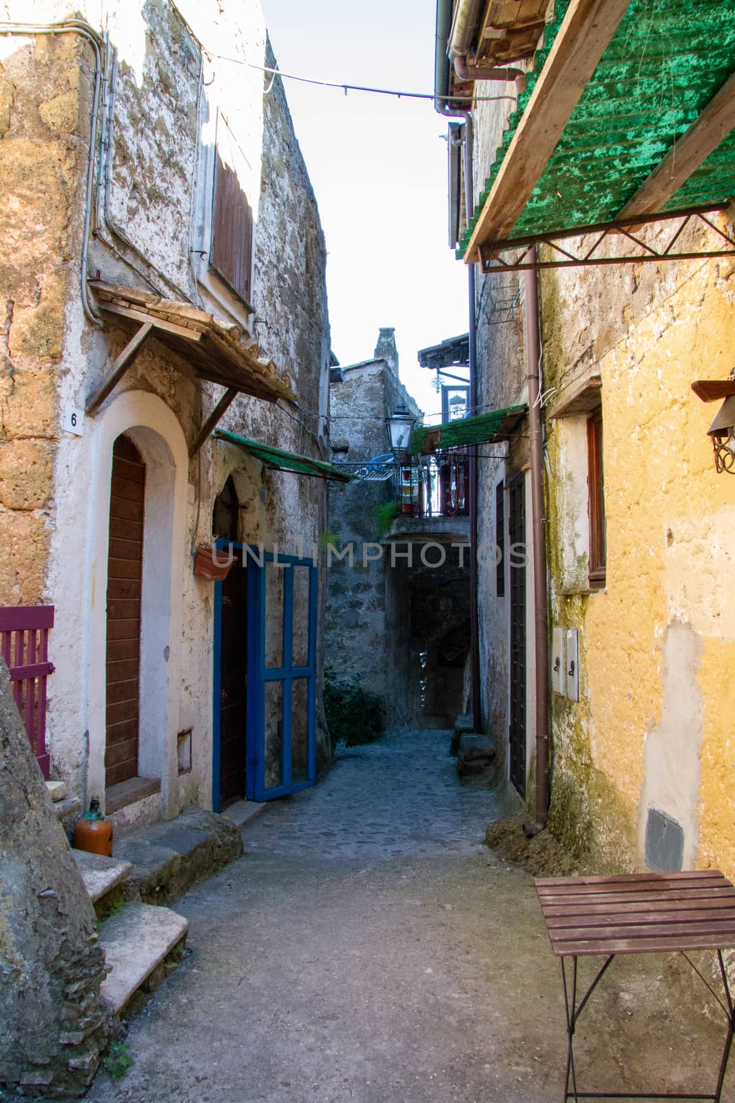 town of Calcata vechhia by carfedeph