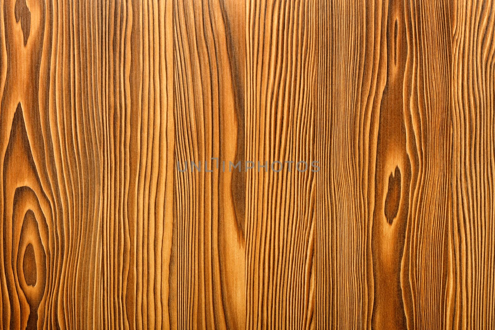 A beautiful pattern of wood fibers in the form of a new smooth wooden veneer with vertical guides.