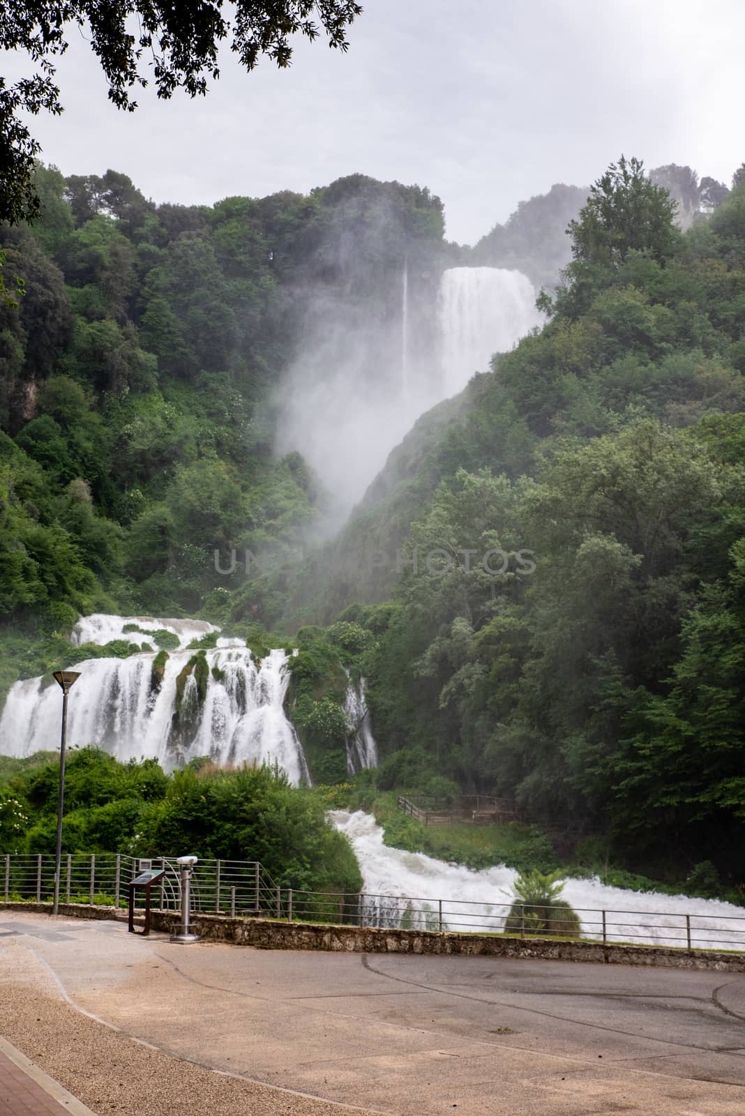 marmore waterfall the highest in europe by carfedeph