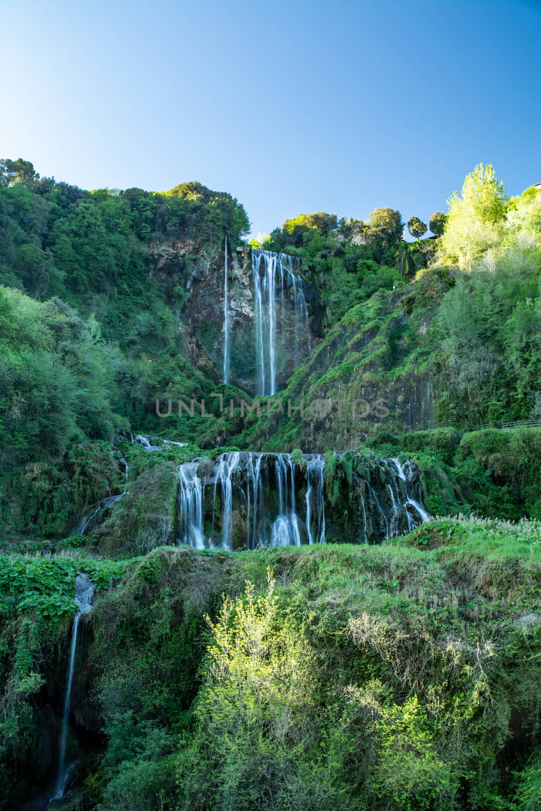 Marmore waterfalls province of Terni