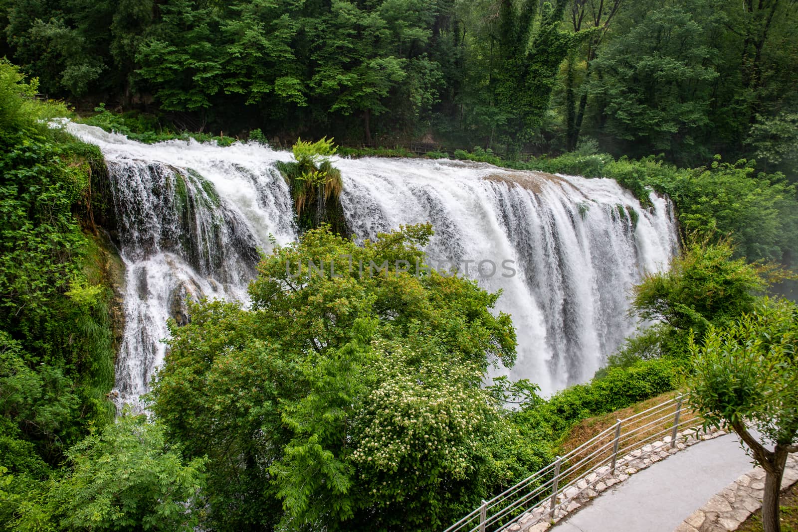 marmore waterfall the highest in europe by carfedeph