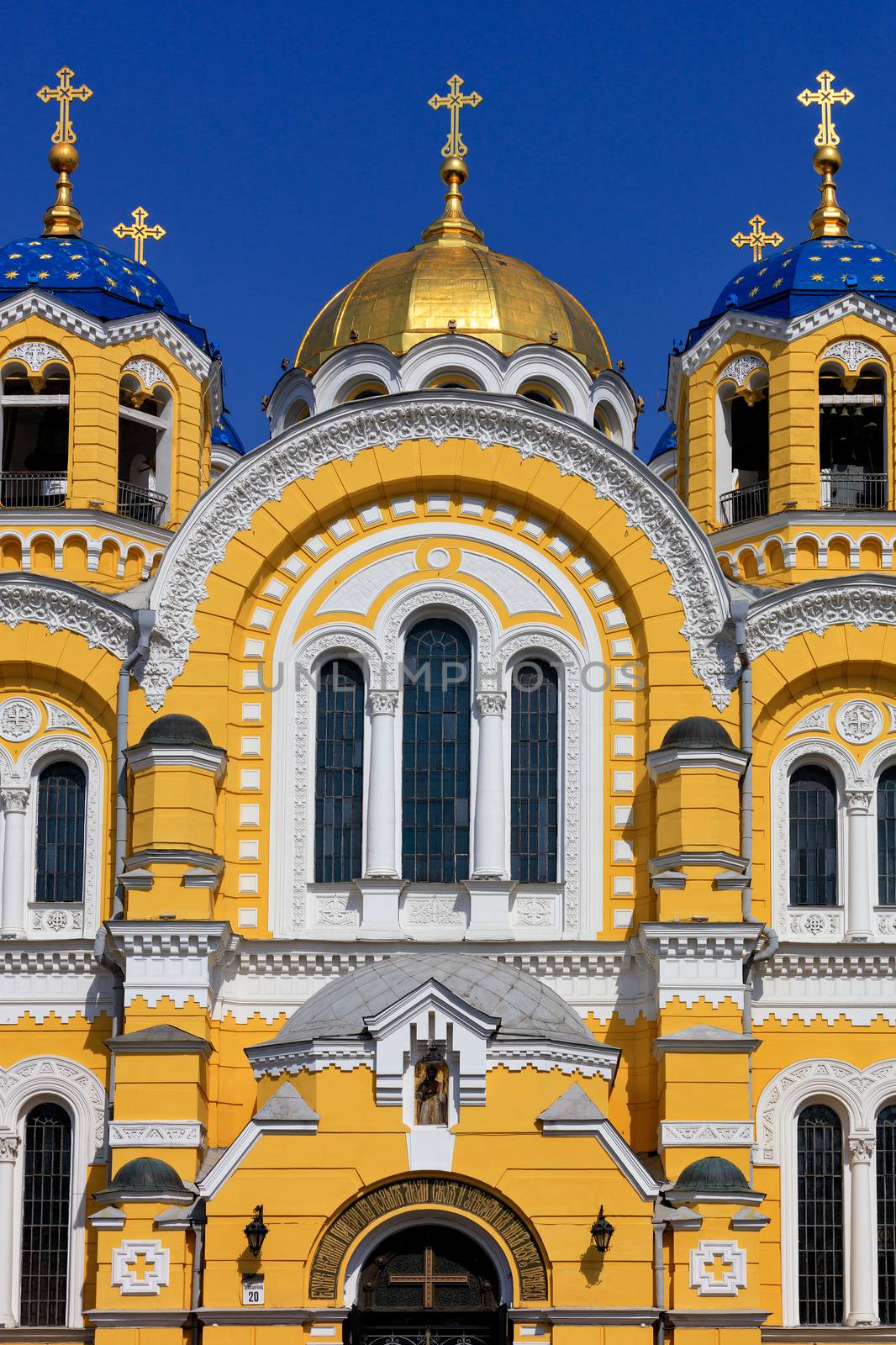 Christian Church of St. Vladimir, March 29, 2020, Kyiv, Ukraine. by Sergii