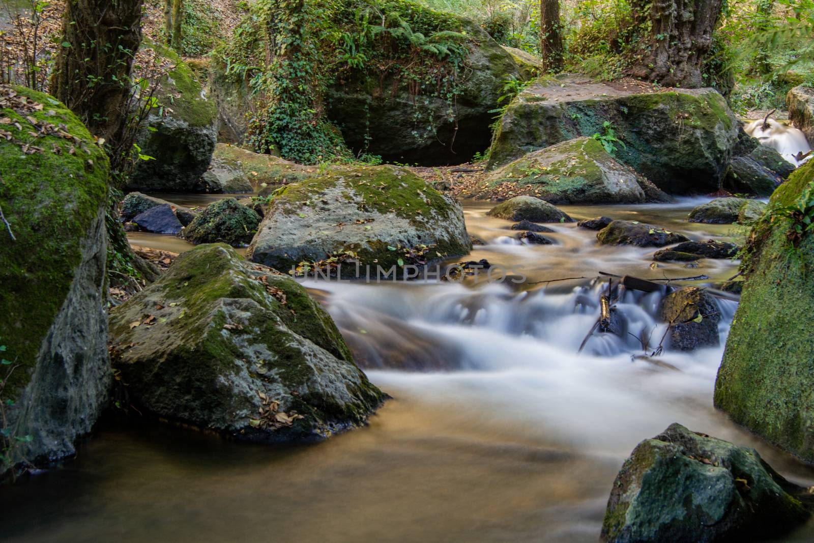 Monte Gelato waterfalls by carfedeph