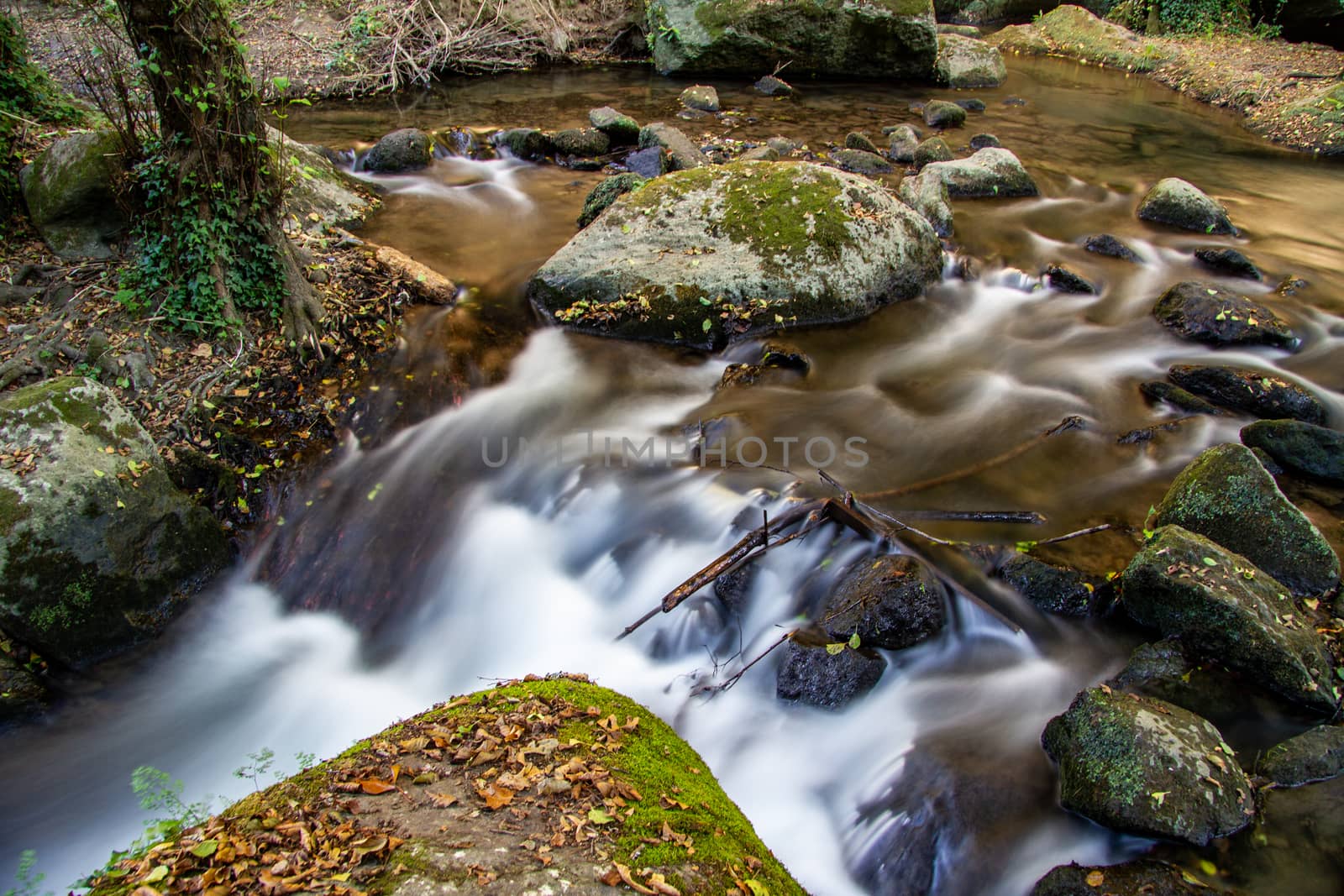 Monte Gelato waterfalls by carfedeph