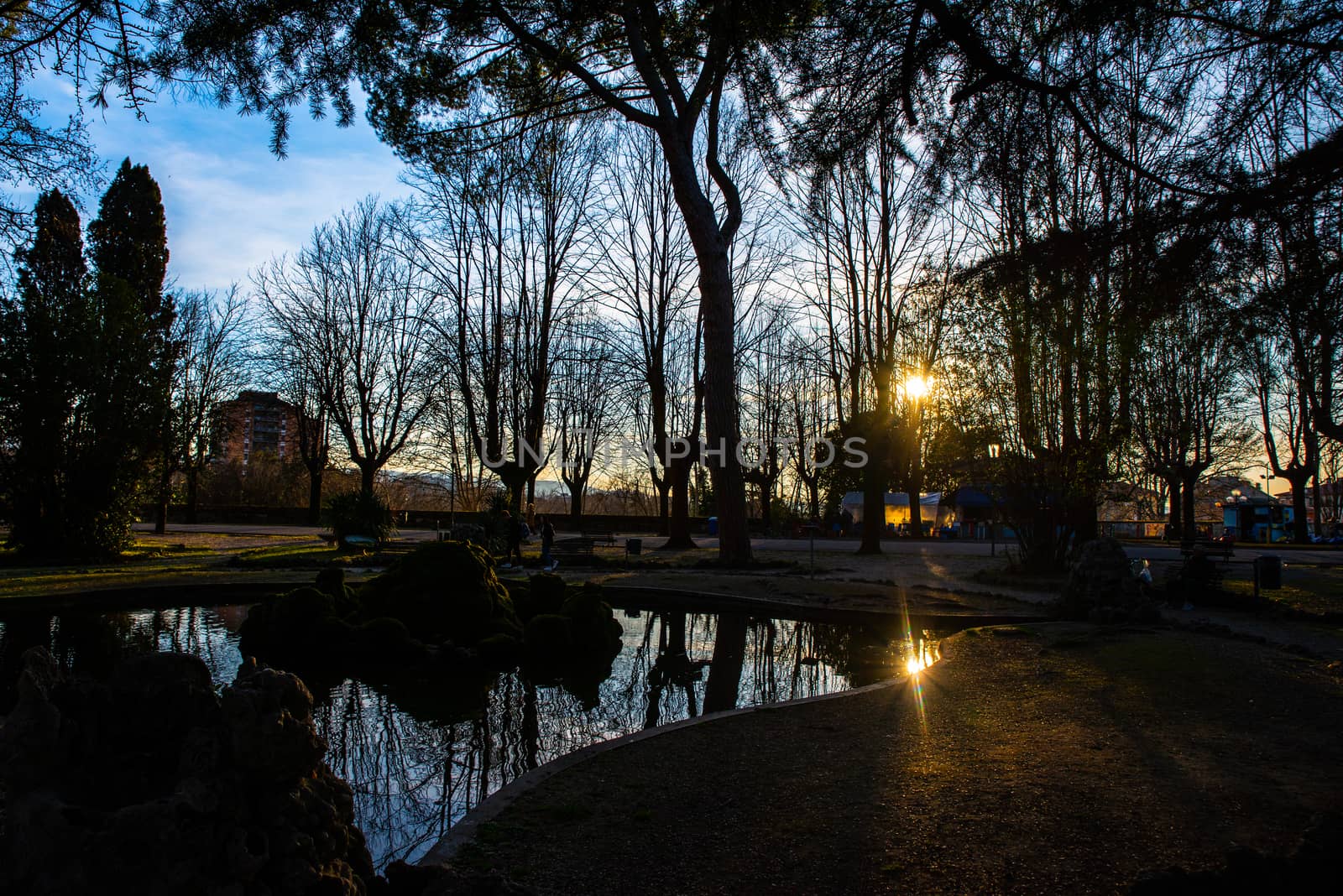 SUNSET AT TERNI'S WALK PARK