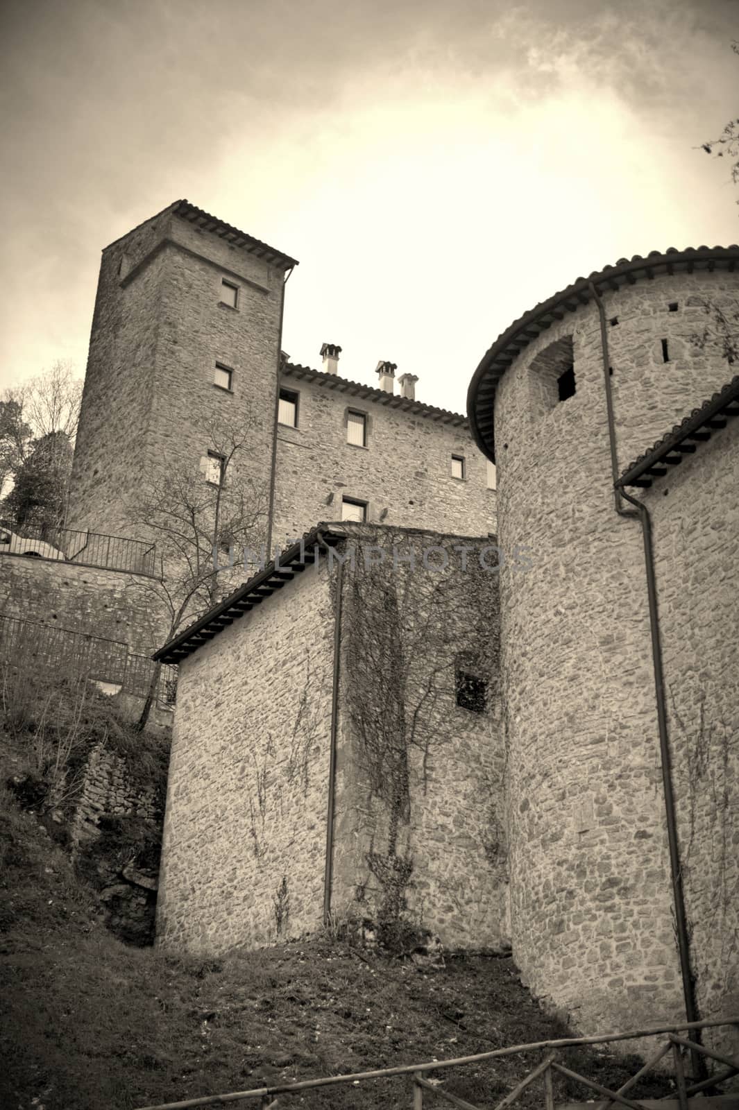 village of Scheggino province of Perugia Umbria