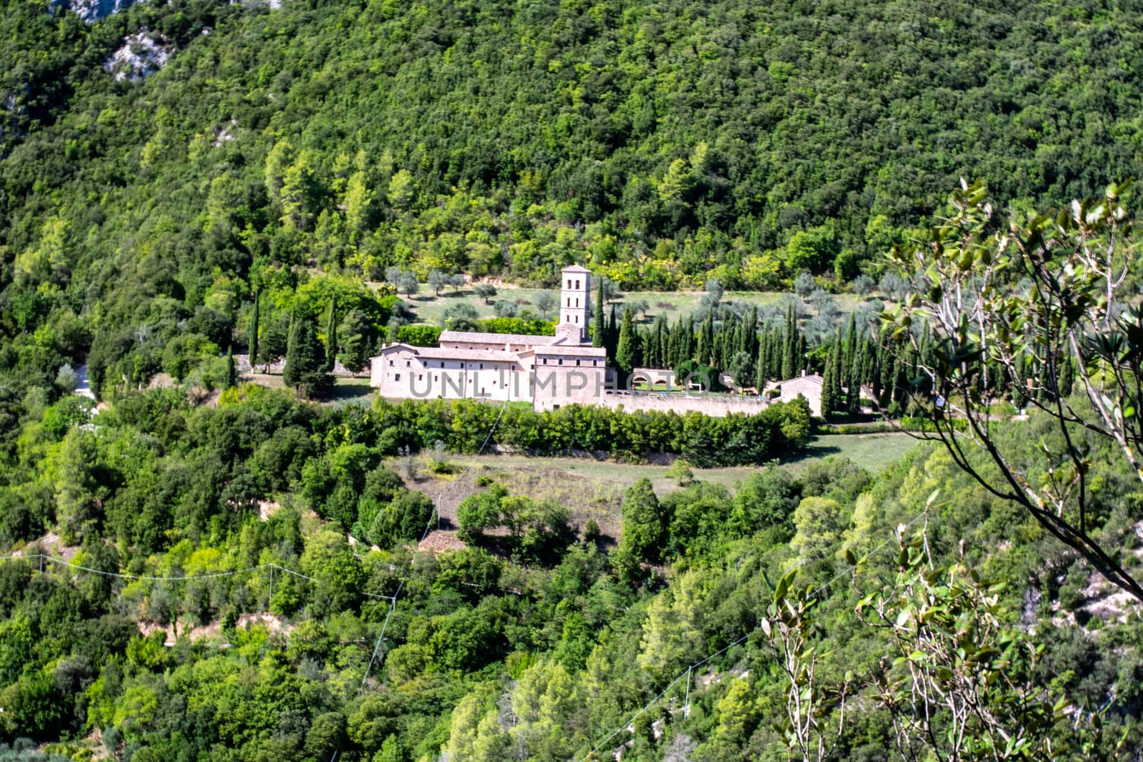 ABBEY OF SAN PIETRO IN VALNERINA VALLEY