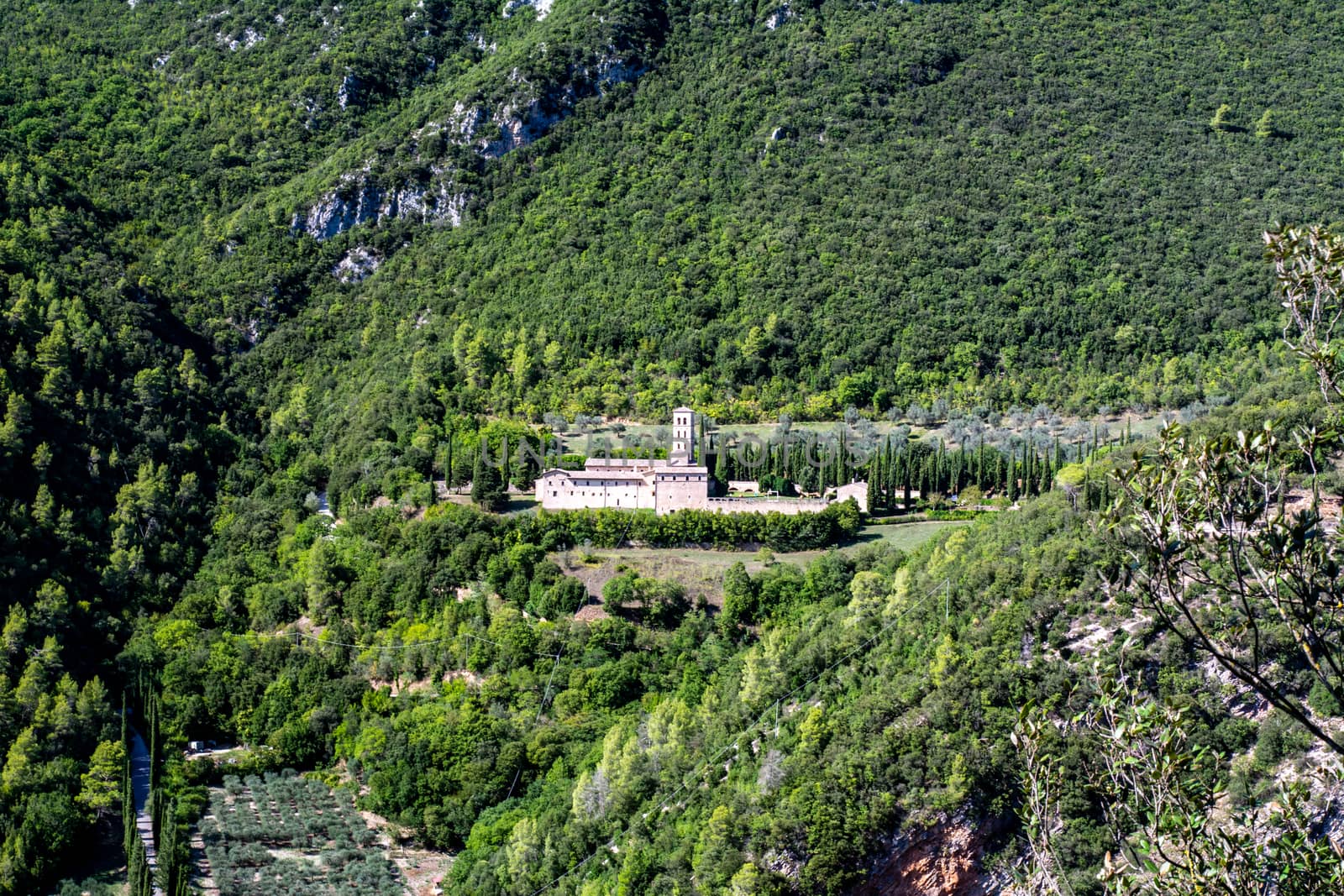 ABBEY OF SAN PIETRO IN VALNERINA VALLEY