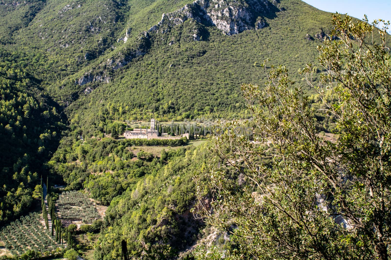 ABBEY OF SAN PIETRO IN VALNERINA VALLEY