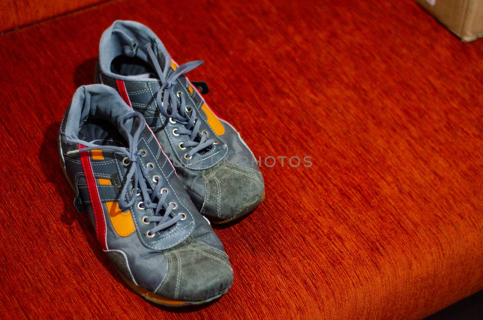 Old Colourful Sport Shoes, Fashion, GYM by Hasilyus