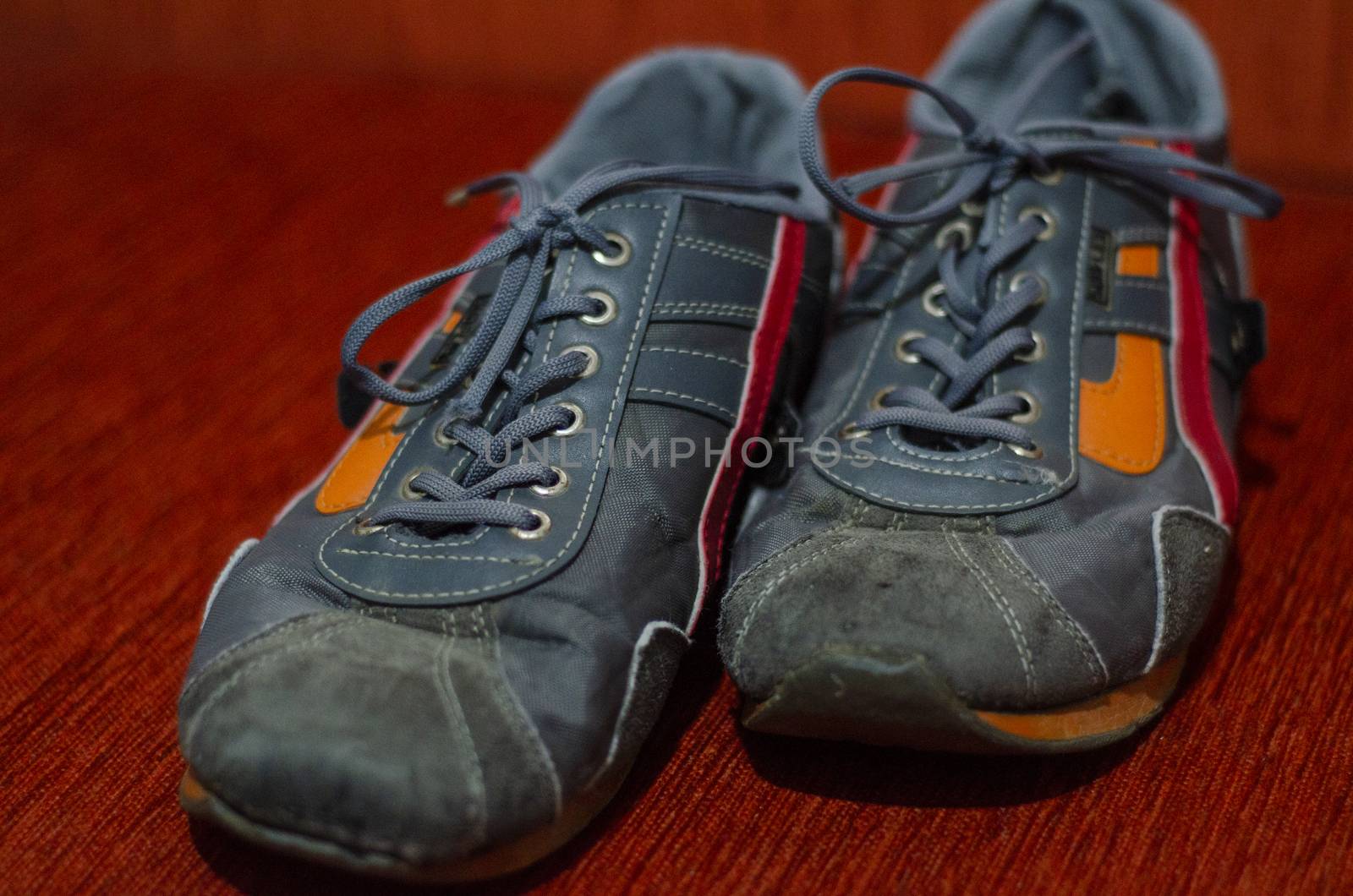 Old Colourful Sport Shoes, Fashion, GYM by Hasilyus