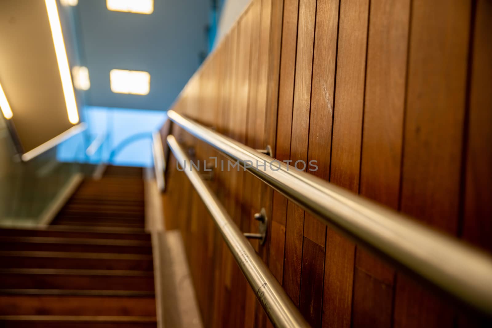 stairway terni umbria blur effect