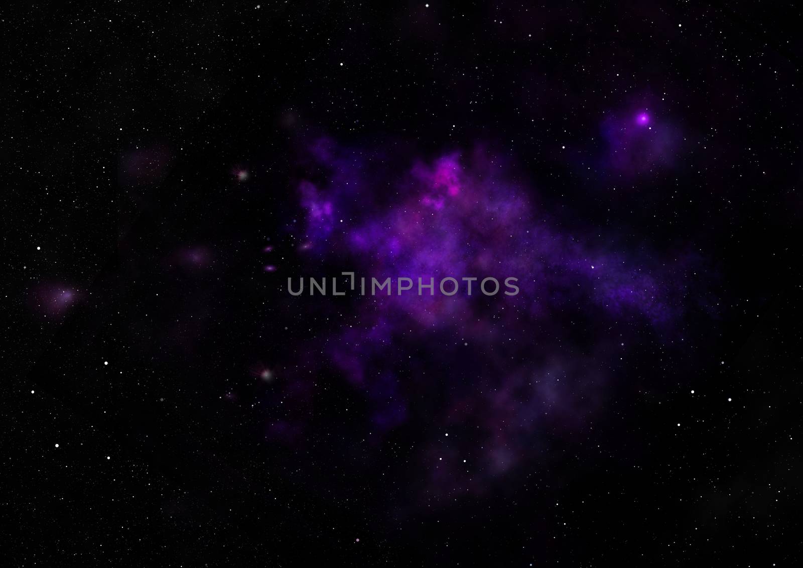 Star field in space a nebulae and a gas congestion. Elements of this image furnished by NASA . 3D rendering