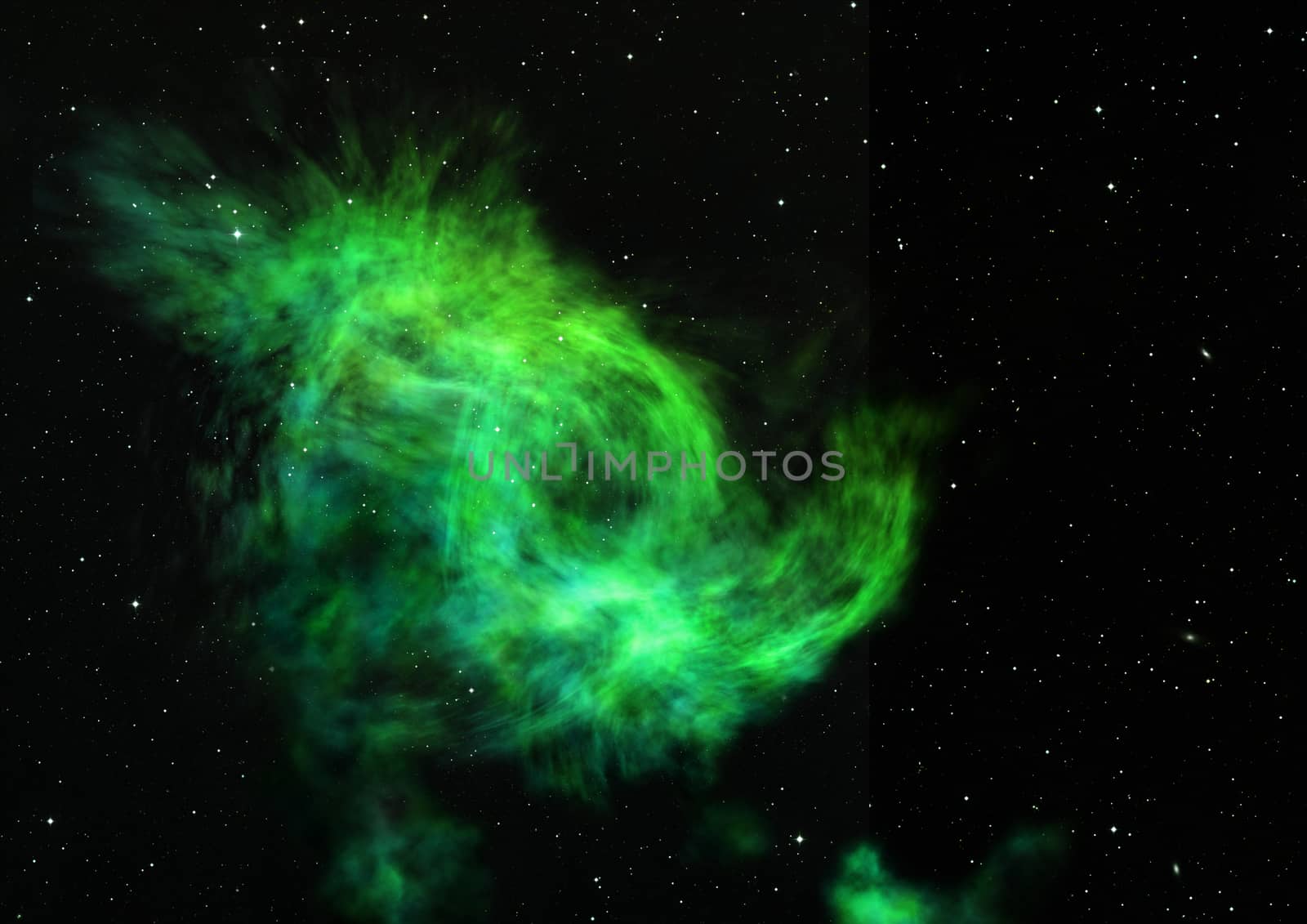 Star field in space a nebulae and a gas congestion. "Elements of this image furnished by NASA". 3D rendering