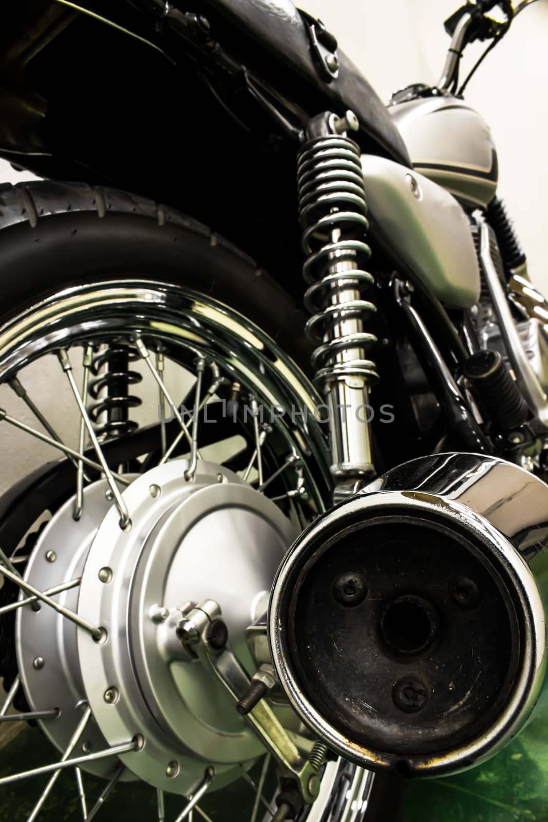 vintage Motorcycle detail