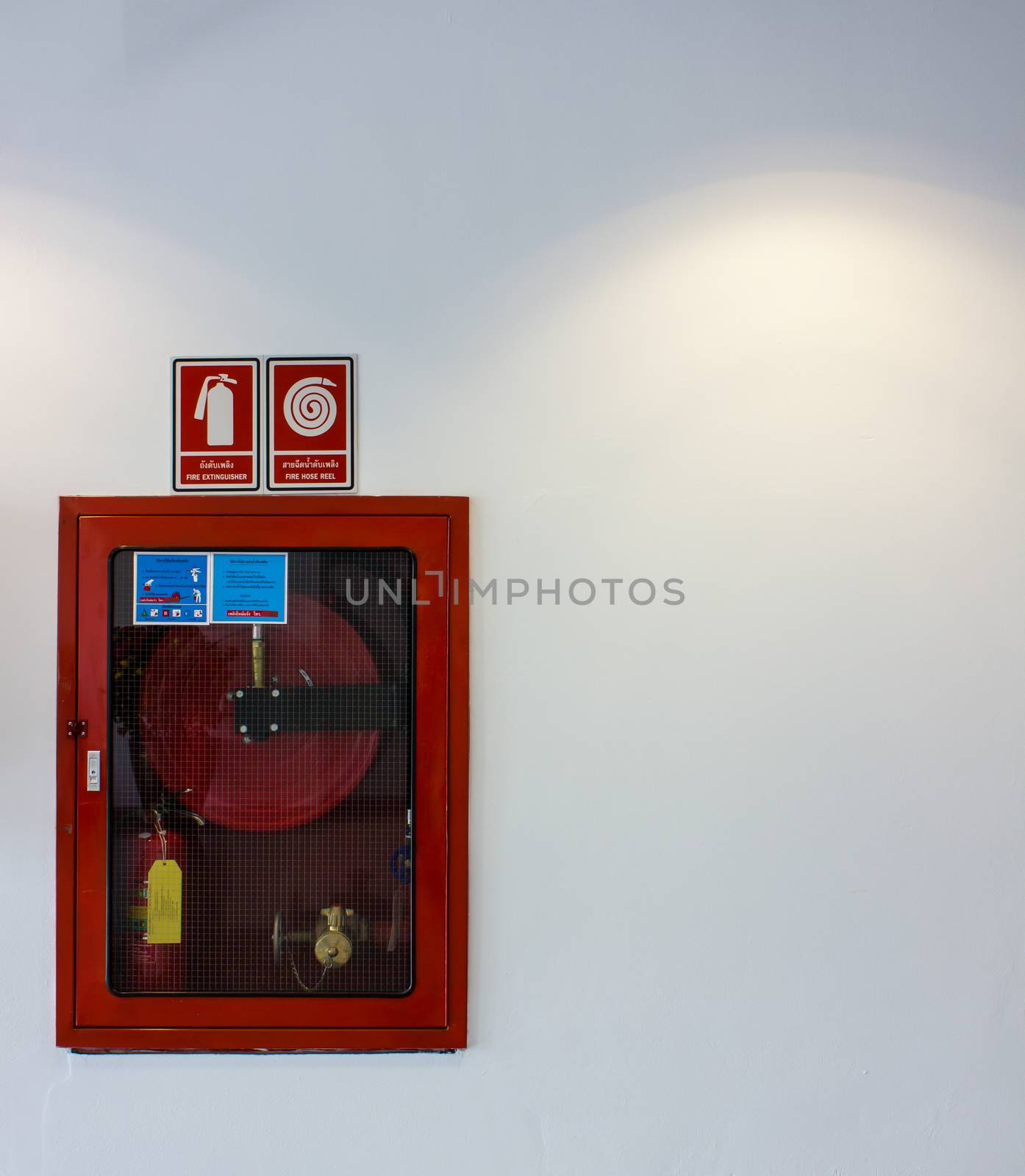 Fire extinguishers emergency equipment